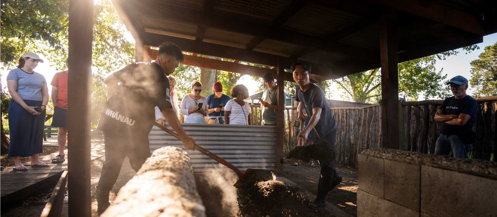 Preparing a hangi