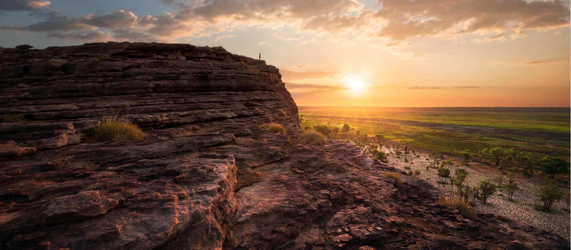 Sunsets are always stunning at Ubirr, Kakadu | Tourism NT/Daniel Tran