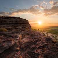 Sunsets are always stunning at Ubirr, Kakadu | Tourism NT/Daniel Tran