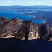 Trek to lookouts to get stunning views of Wineglass Bay and the Hazards | Tourism Tasmania & Peter Bellingham