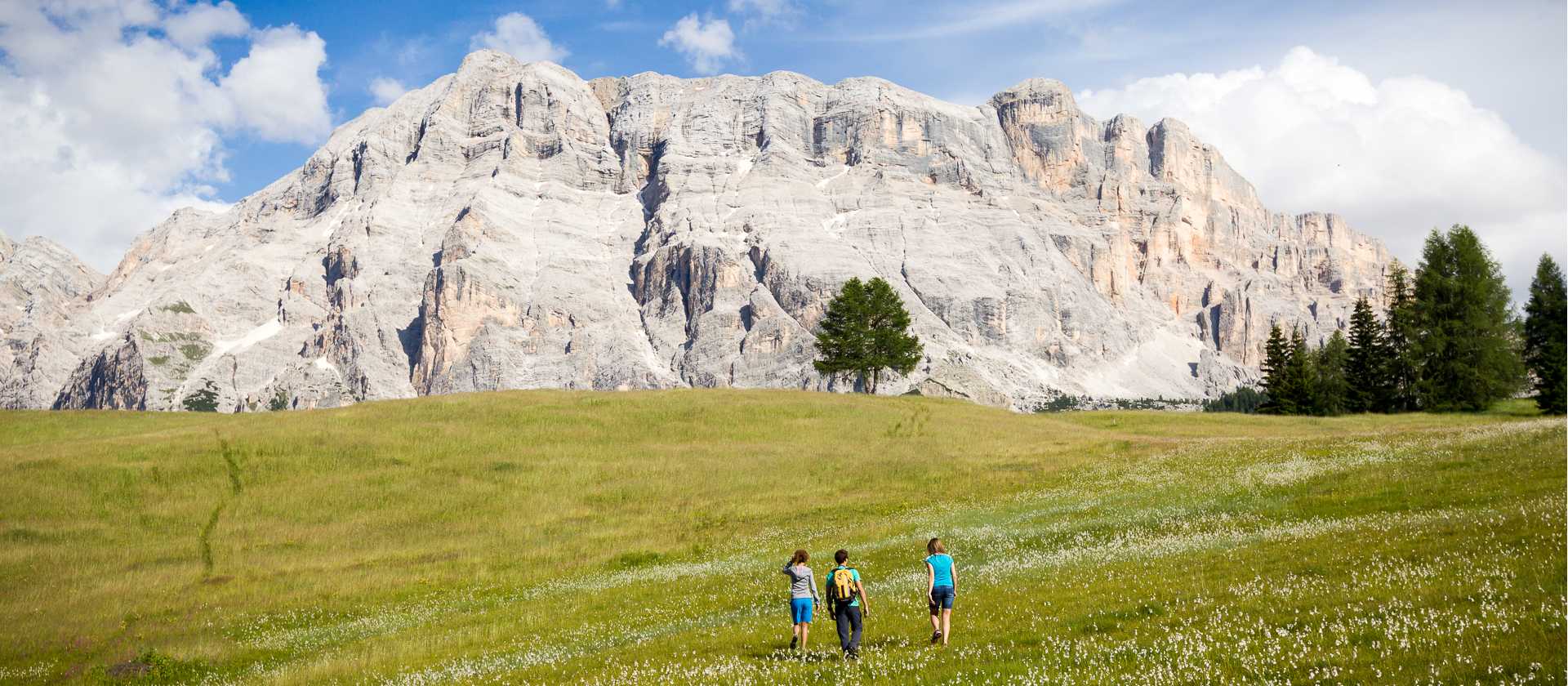 Alta Badia in the distance to keep company on the trek