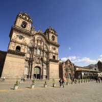 Historic Plaza and Cathedral in Cusco