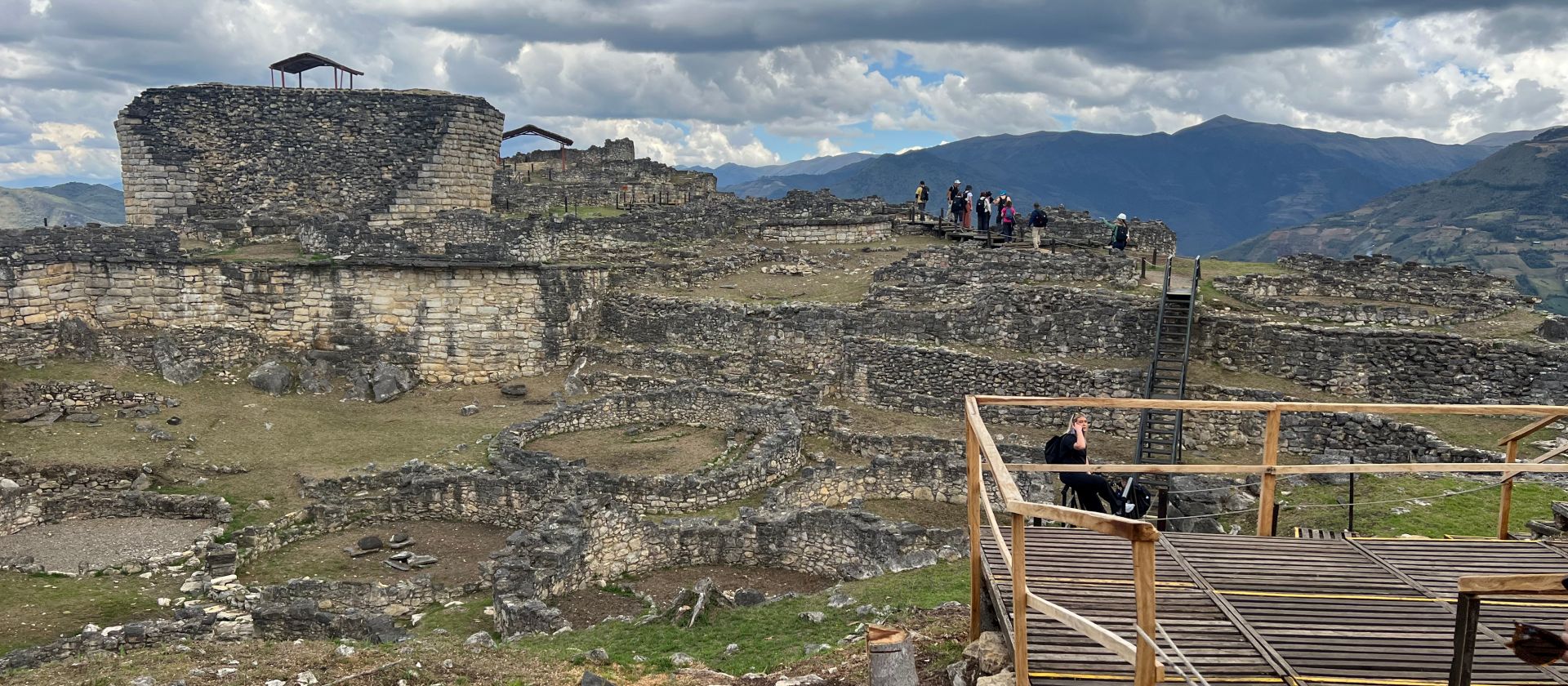 A view of the Keulap Ruins in Northern Peru