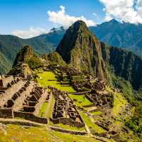 Machu Picchu Emerging from the Andes
