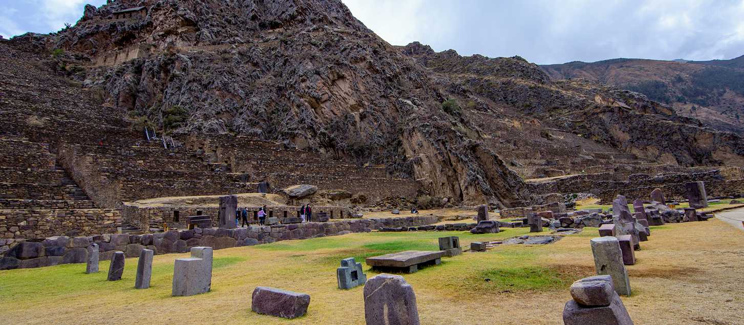 The sacred terraces of Ollantaytambo