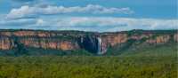 Jim Jim Falls standing proud in the distance, Kakadu National Park | Tourism NT