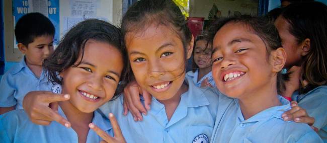 Local students in Samoa | Projects Abroad