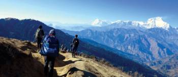 Trekking the vibrant Annapurna wilderness during a service trip | Dylan Coleman
