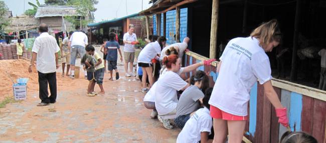 Service Learning in Cambodia