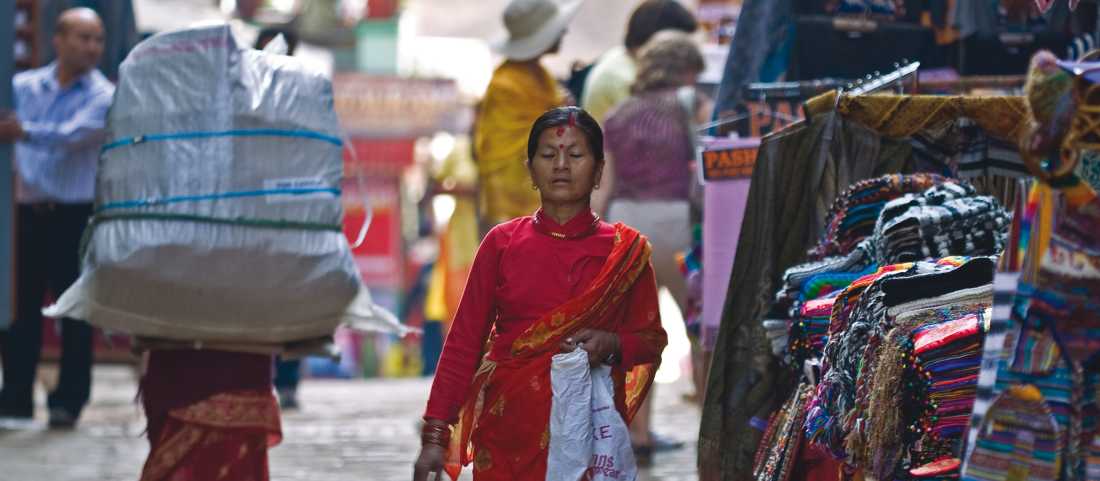 The streets of Thamel in Kathmandu, warrant time to explore | Peter Walton